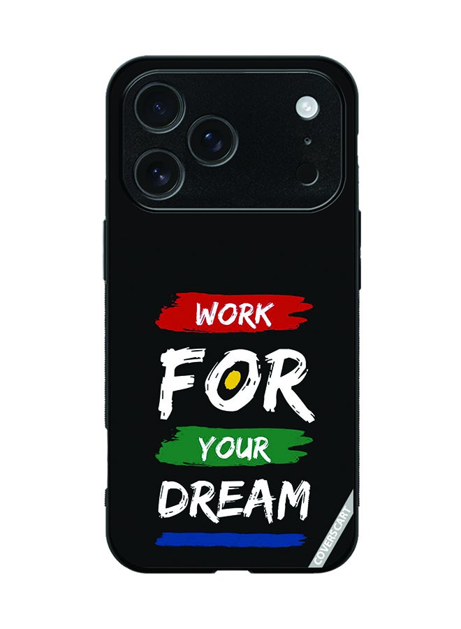 COVERSCART Protective Case Cover For Apple iPhone 17 Pro Work For Your Dream Design Black
