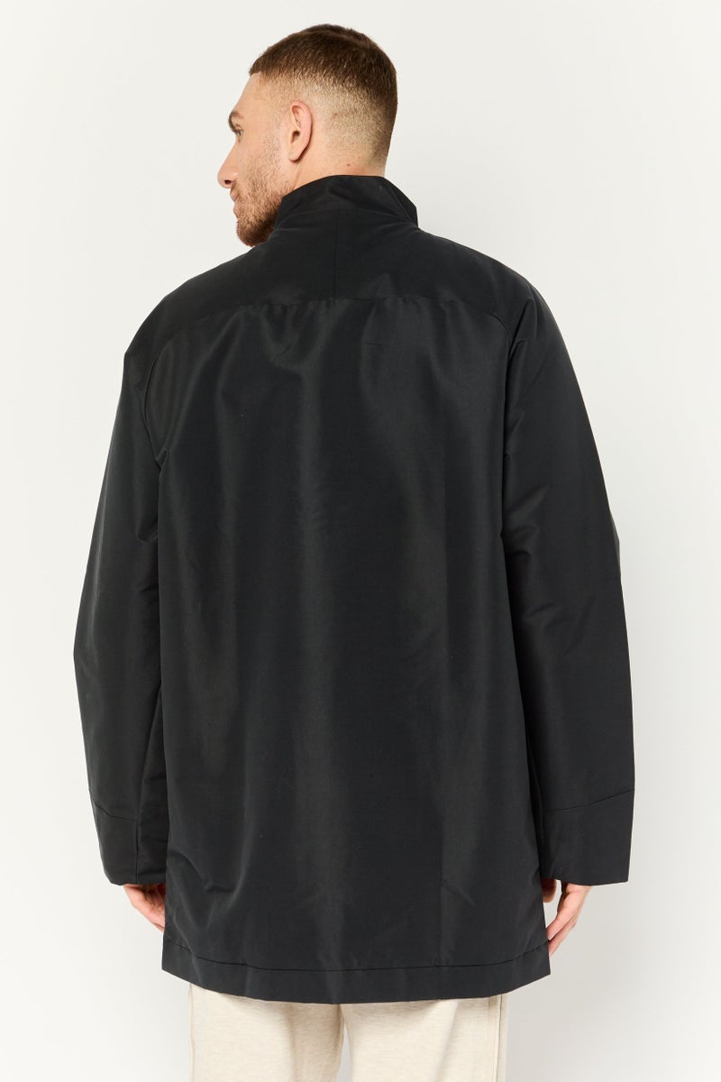 Adidas Men Sportswear Fit Long Sleeves Outdoor Jacket, Black - Image 3