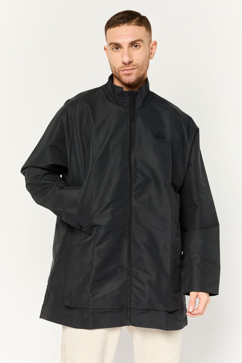 Adidas Men Sportswear Fit Long Sleeves Outdoor Jacket, Black - Image 1