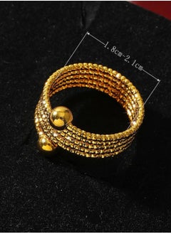GOLDMAX 21k Gold Plated Ring For Women One Size  - Image 3