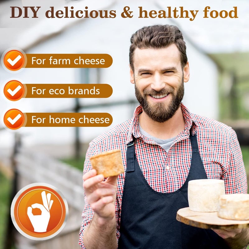 Grand Way Cheese Making Semi Soft and Soft Cheese Mold for 0,5 GAL - Homemade Cheese Making Supplies - Molde Para Queso - Cheese Form - Cheese Basket Container Molds - Image 4