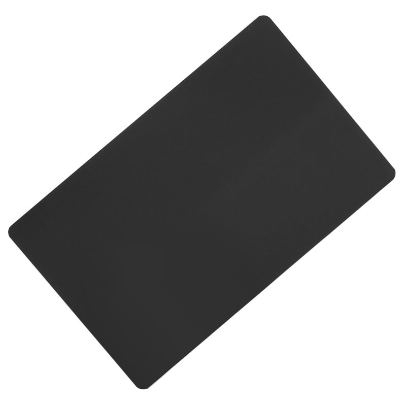 50Pcs Impressive Blanks Laser Mark Engraved Metal Business Visiting Name Cards (Black) - Image 4