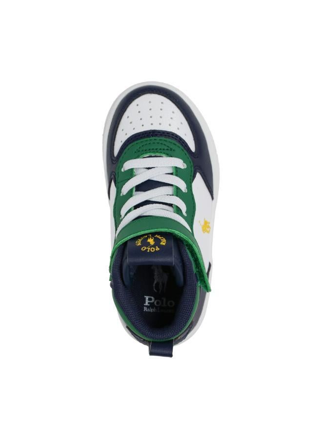 بولو رالف لورين حذاء سنيكرز كورت هاي بي إس للشباب - Image 3