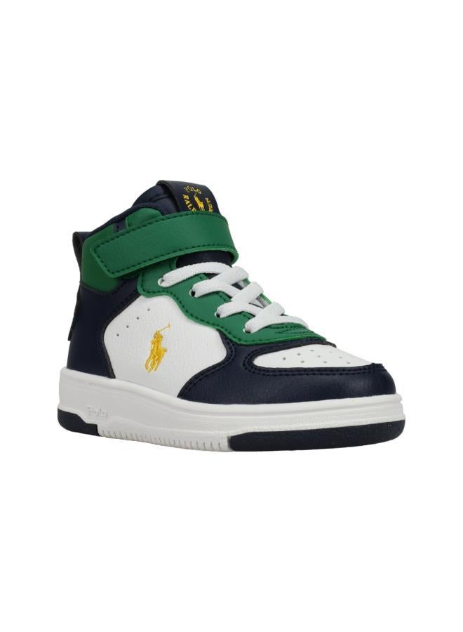 بولو رالف لورين حذاء سنيكرز كورت هاي بي إس للشباب - Image 2