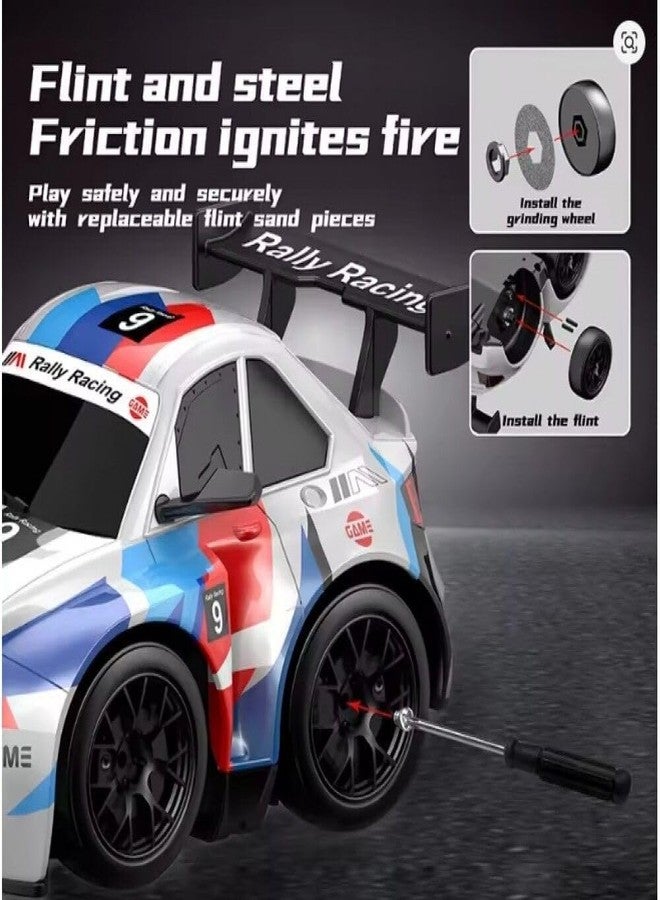 EXOMOON Cool Spark Remote Control Racing Car for Kids & Adults | High Speed RC Drift Car with Realistic Spark Effects | 2.4GHz Wireless Control Off Road Vehicle Toy - Image 4