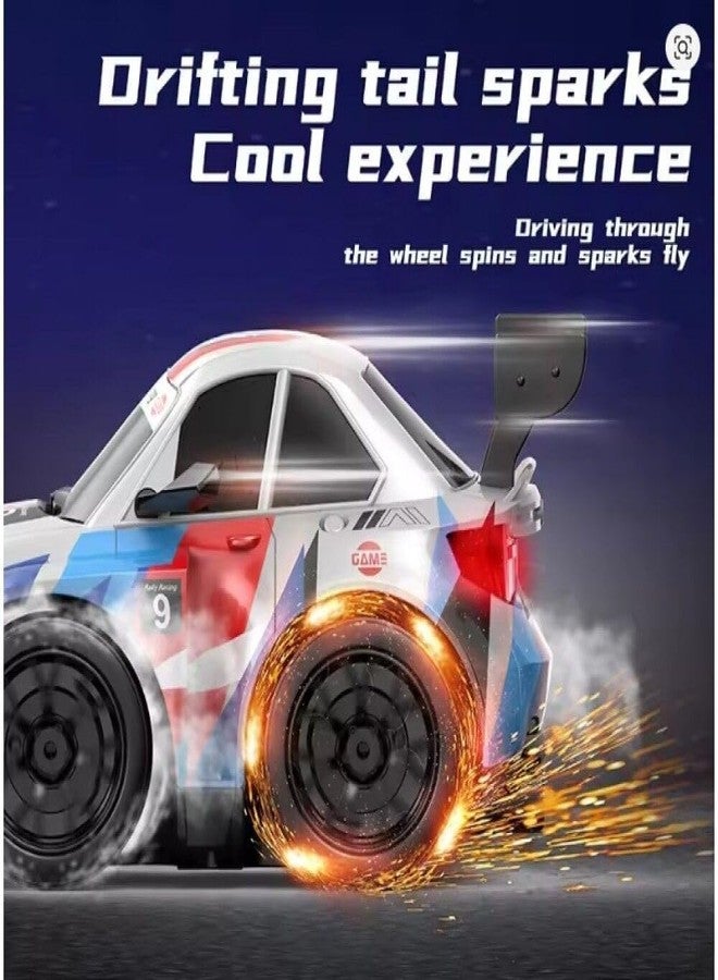 EXOMOON Cool Spark Remote Control Racing Car for Kids & Adults | High Speed RC Drift Car with Realistic Spark Effects | 2.4GHz Wireless Control Off Road Vehicle Toy - Image 5