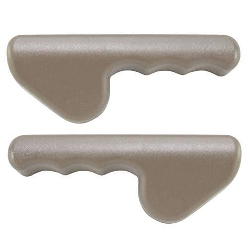 TRQ Front 2 Piece Seat Recliner Handles Pair Set Compatible with 2002-2005 Ford Explorer Mercury Mountaineer 1L2Z7862622-AAB 1L2Z7862623-AAB - Image 1