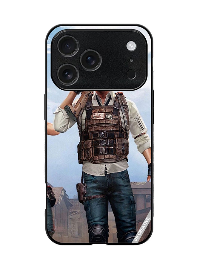VR CREATIVE Protective Case Cover For Apple iPhone 17 Pro Pubg Design Multicolour