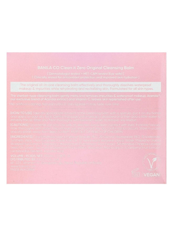 banila co. Banila Co, Clean It Zero, Original Cleansing Balm, 3.38 fl oz (100 ml)  - Image 3