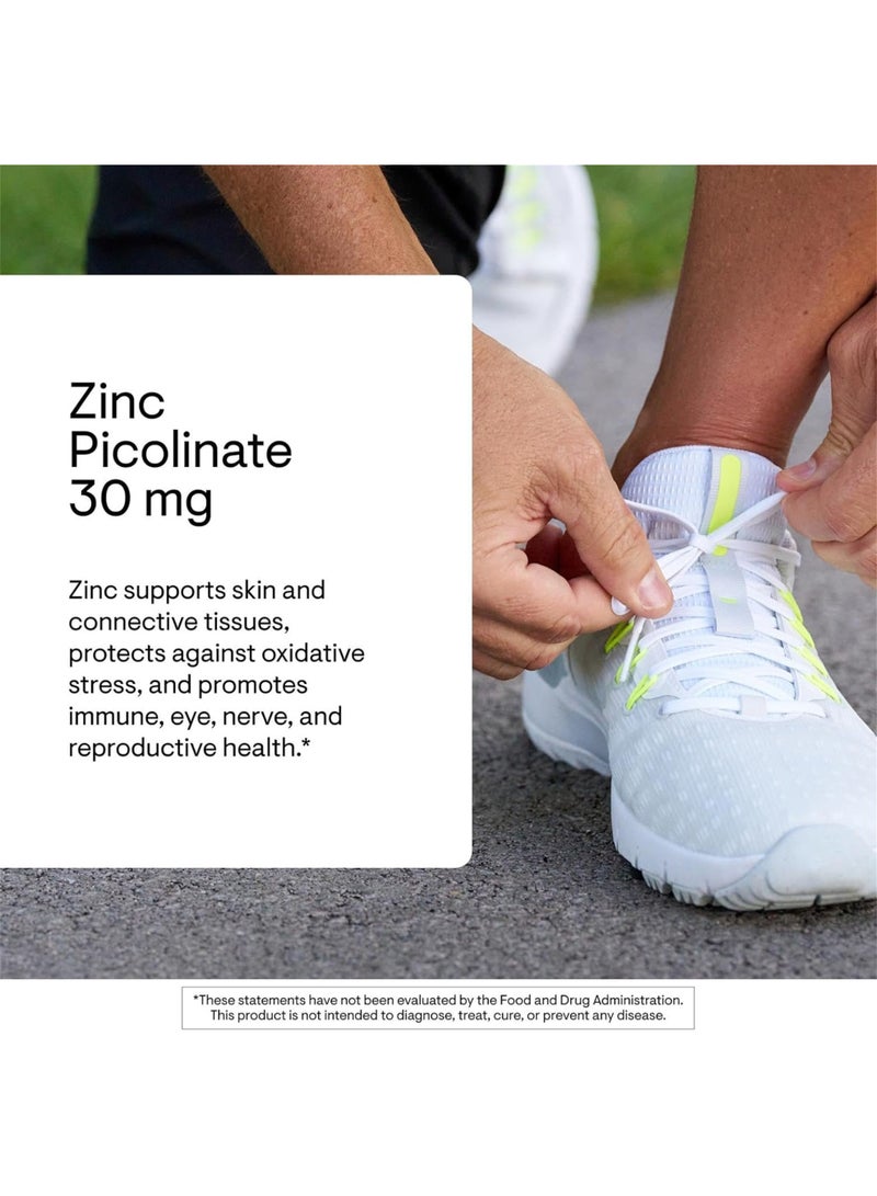 Thorne Zinc Picolinate 30 mg - 60 Capsules Dietary Supplement - Image 3