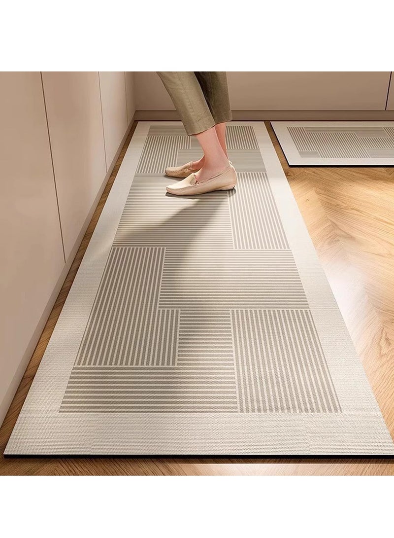 Diatom Kitchen Rugs Kitchen Mat Non Slip Fluffy Soft Plush Microfiber Shower Carpet Rug Machine Washable Quick Dry Ultra Kitchen Mats 40 By 60 And 40 By 120 CM Square.