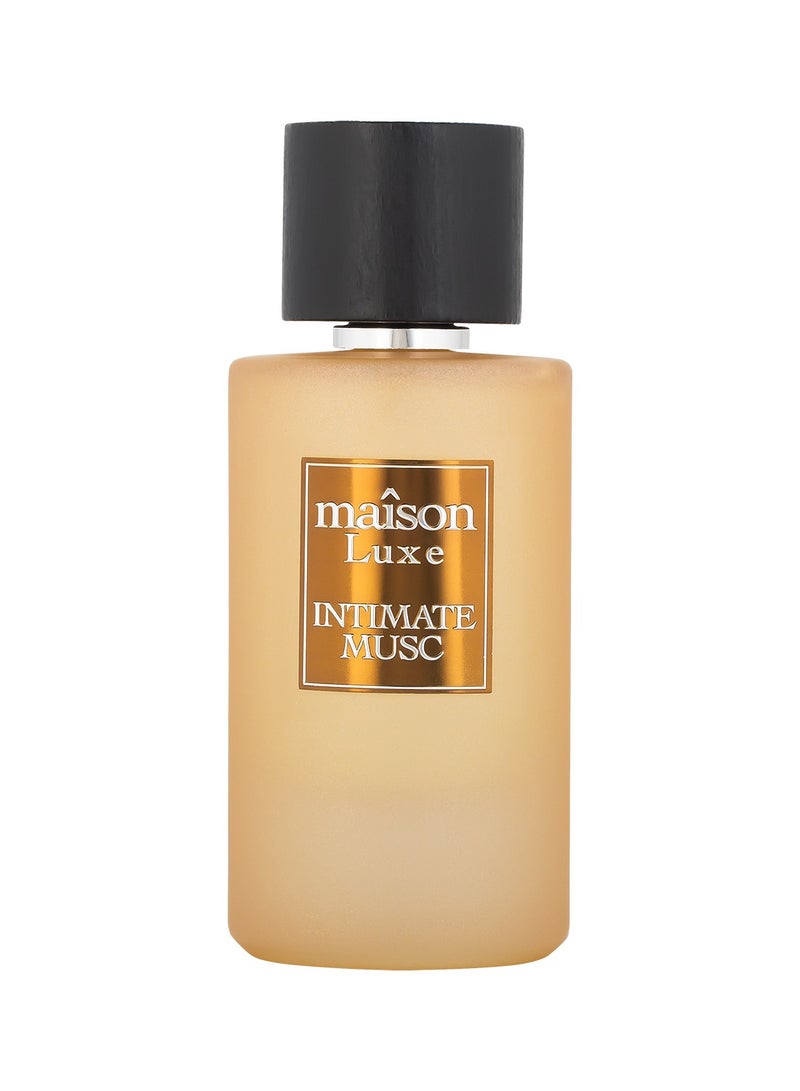 Hamidi Alcohol Free Perfumes for Men Maison Luxe Intimate Musk Eau De Parfum 110ml - Image 1