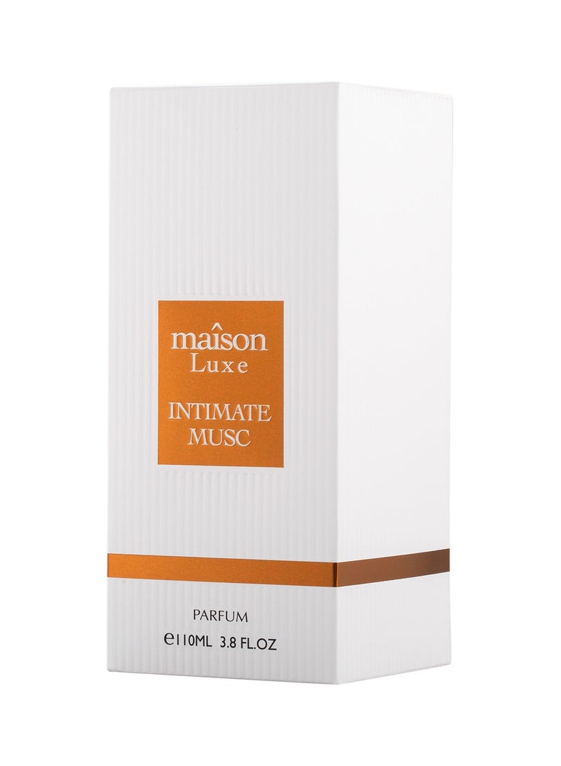 Hamidi Alcohol Free Perfumes for Men Maison Luxe Intimate Musk Eau De Parfum 110ml - Image 2