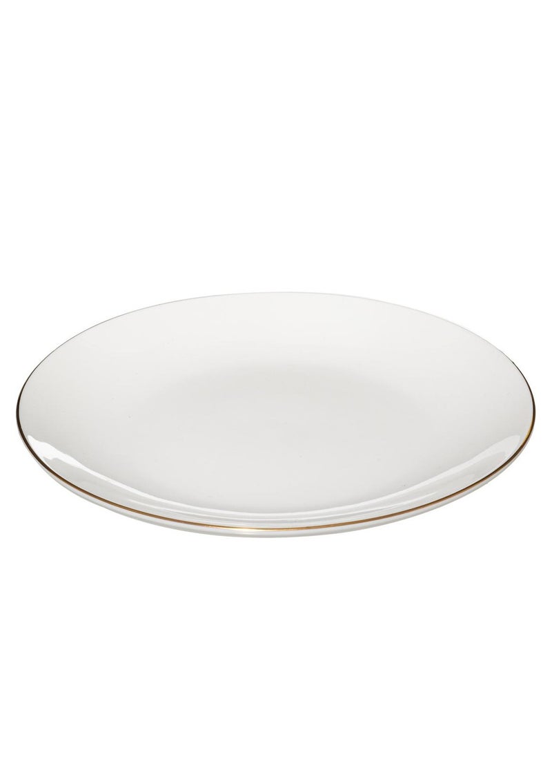 LOFT Kitchen Dinnerware  Pearl Rims Dinnerware ,Set OF 6-,D19XH4CMS,WHITE,PORCELAINE-154862  - Image 2