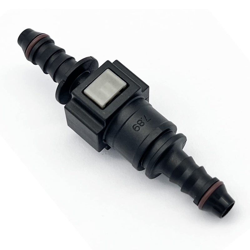 KRD PERFORMANCE 7.89mm (5/16) SAE to 5/16 (8mm) Barb Straight for 1/4(6.35mm) ID Nylon Fuel Line Hose Quick Release Connector - Image 3