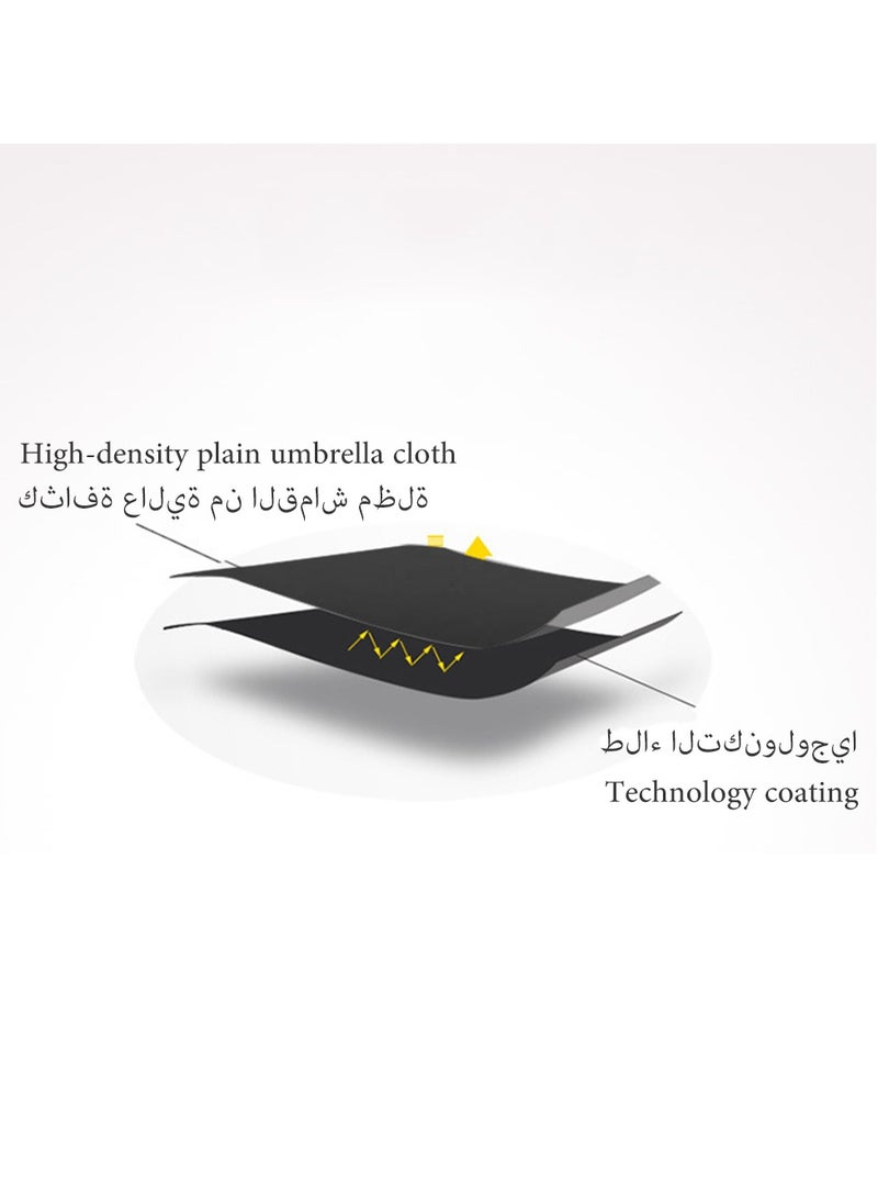 Beauenty Mini Travel Portable Capsule Shape Umbrella Small Folding Lightweight Sun  Rain Umbrellas UV Protection For Women Men Compact Small Pocket Parasol  - Image 3
