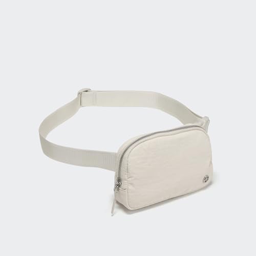 Pander حقيبة حزام باندر للجنسين للنساء مع حزام قابل للتعديل، حقيبة خصر صغيرة للتمارين والجري والسفر والتسلق. (أوبال أبيض) - Image 3