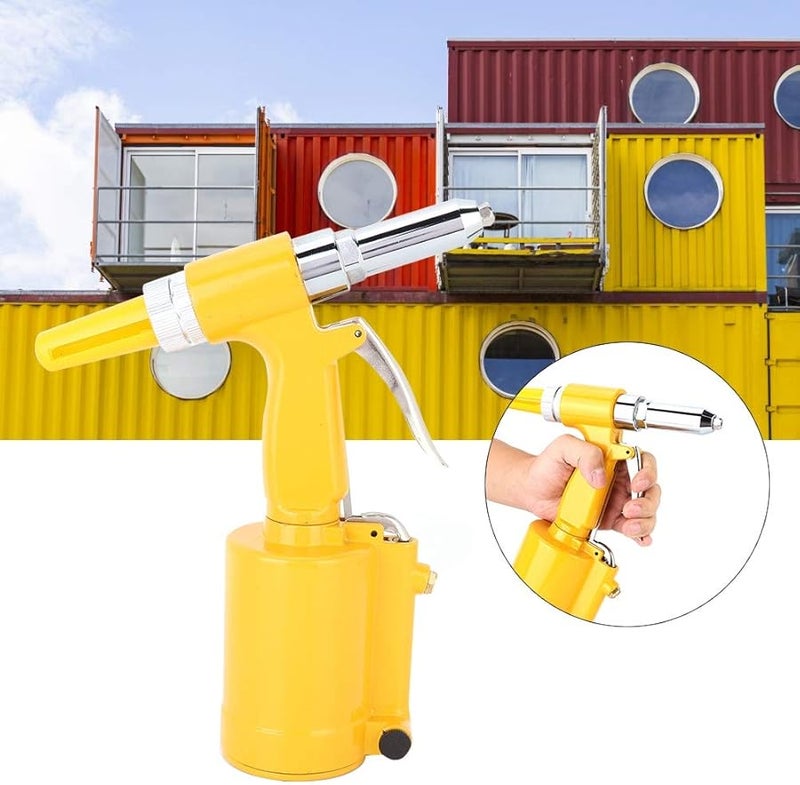 Air Riveter Tool with 4 Mouths 0 09 0 13 0 16 0 19in Weight Aviation Aluminum for Car Repair - Image 3
