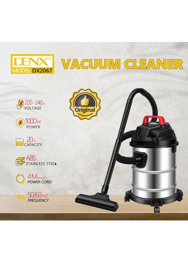 Denx Drum Vacuum Cleaner For Wet And Dry Use - Image 2