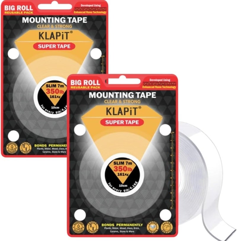 KLAPiT SUPER TAPE Double Sided Heavy Duty Mounting Tape - Image 1