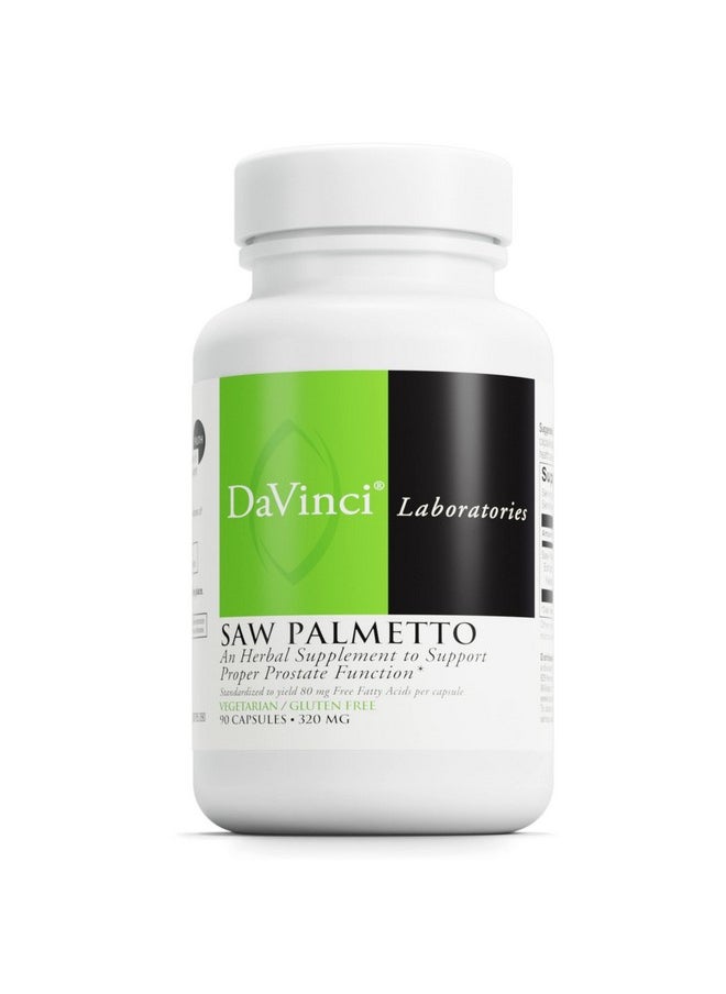 DaVinci Laboratories of Vermont Davinci Laboratories Saw Palmetto 90 Vegetarian Capsules  - Image 2