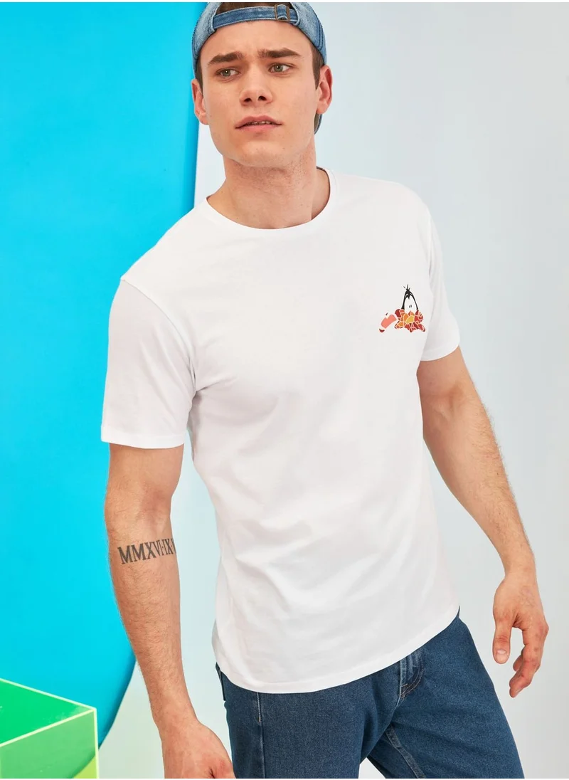 trendyol Regular Fit Crew Neck T-Shirt