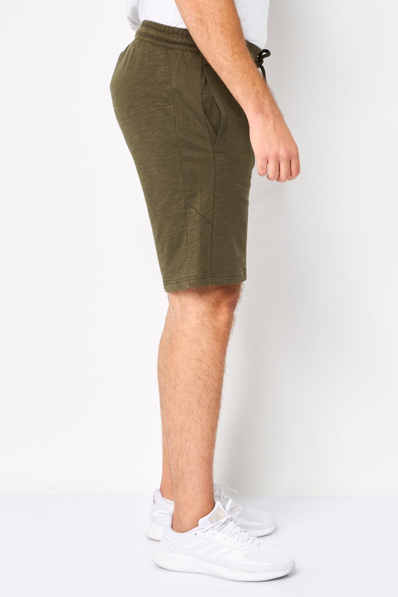 PUMA Men Slim Fit Outdoor Shorts, Olive - Image 3