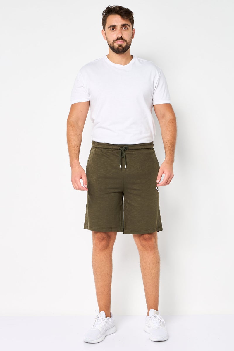 PUMA Men Slim Fit Outdoor Shorts, Olive - Image 2