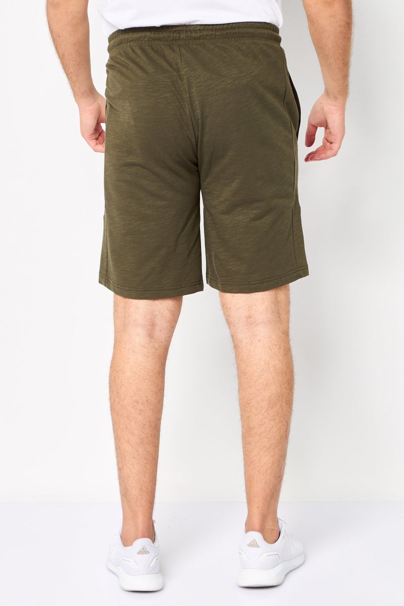 PUMA Men Slim Fit Outdoor Shorts, Olive - Image 4