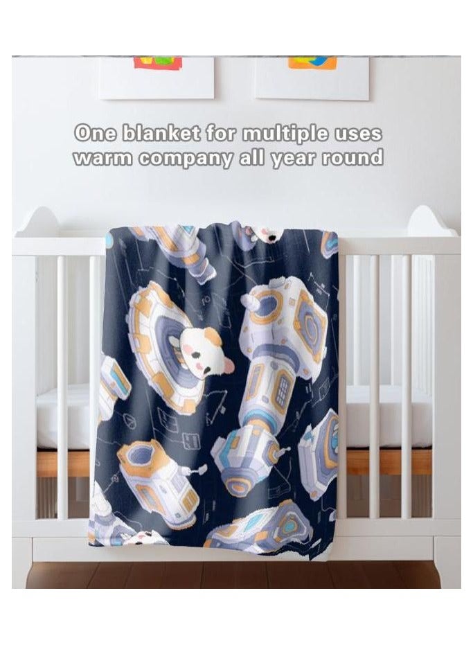 general Flannel thin blanket (warm and comfortable, suitable for sleep, gaming, dust removal and sandproof) 150cm*200cm - 1122 - Image 5