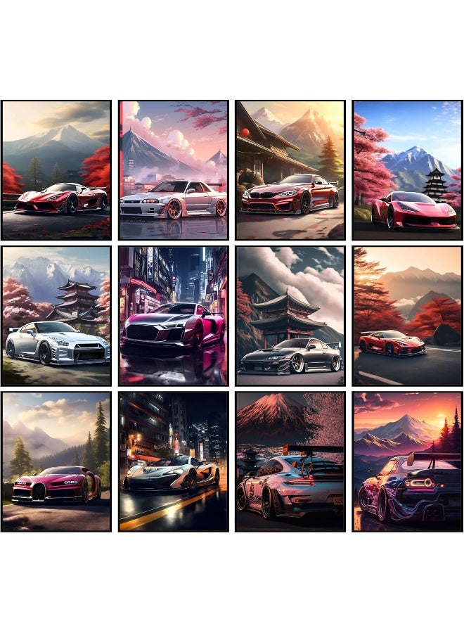Insire Car Poster, Car Room Decor, Exotic Car Posters For Bedroom, Car Wall Art, Car Wall Decor For Men Boys, Car Pictures, Car Art, Sports Car Posters for Boys Room, Car Decor for Room Unframed 8x10 - Image 1