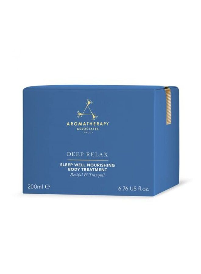 Aromatherapy Associates علاج الجسم العميق للاسترخاء. كريم مرطب للجسم لبشرة مهدئة ومرنة. مصنوع من زيوت الفيتيفر، البابونج وزيت خشب الصندل (6.76 أونصة) - Image 2