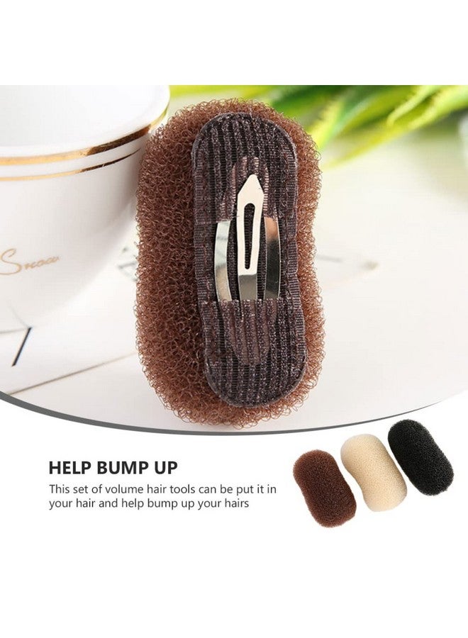 Uonlytech Onlytech 6Pcs Bump It Up Volume Hair Base Set Sponge Volume Bump Hair Clip Breathable Hair Padding Hair Clip Bump Pads Accessories For Women Girls - Image 4