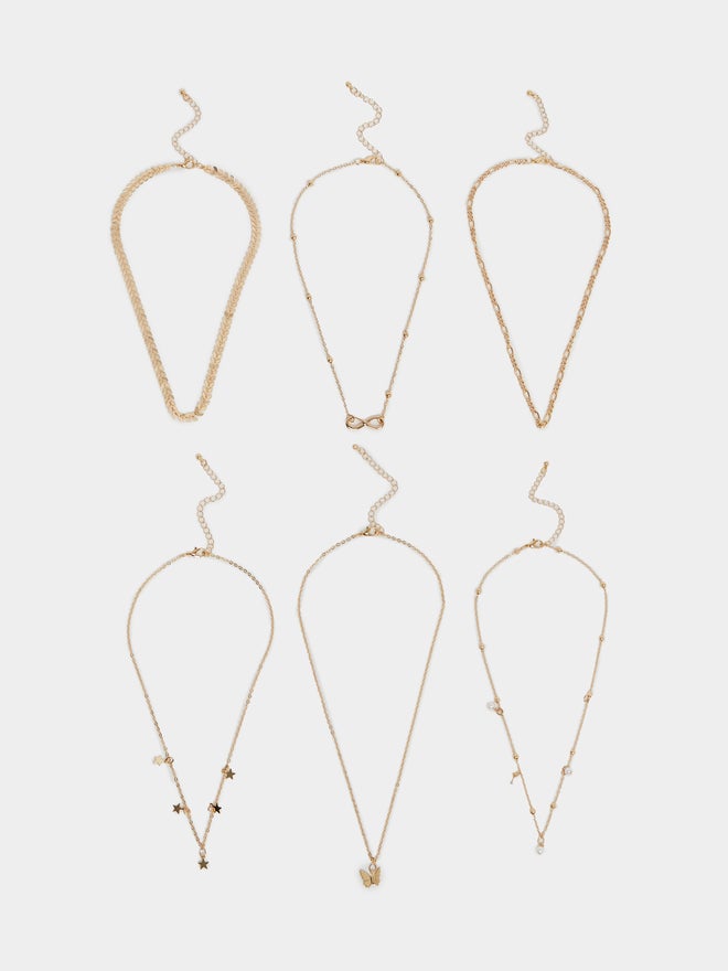 Styli Styli Set of 6 - Assorted Butterfly Drop Necklace  - Image 2