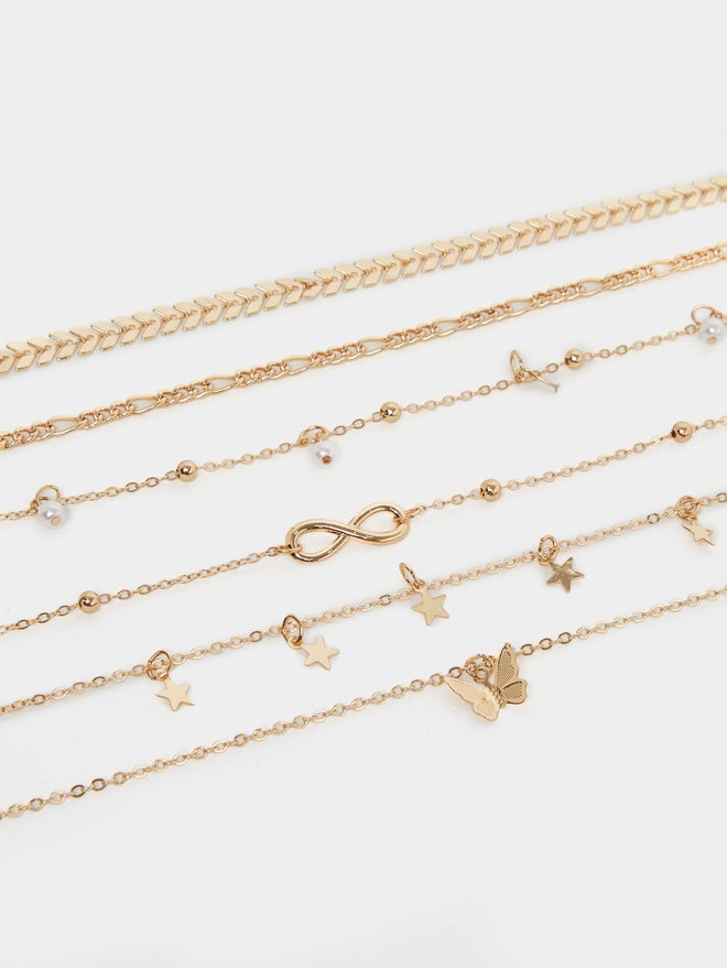Styli Styli Set of 6 - Assorted Butterfly Drop Necklace  - Image 3