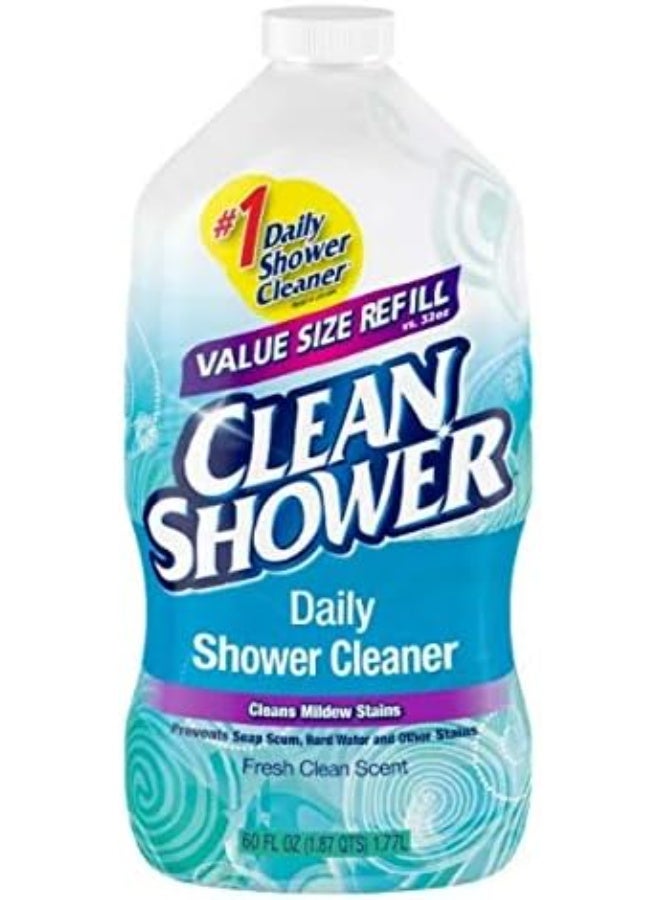Clean+Shower++No+Scent+Basin+Tub+and+Tile+Cleaner++60+oz.+Liquid