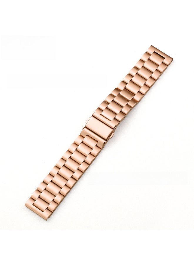 For Apple Watch Strap Stainless Steel Metal Iwatch Strap Apple Watch 8/se Samsung Huawei Gt - Image 1