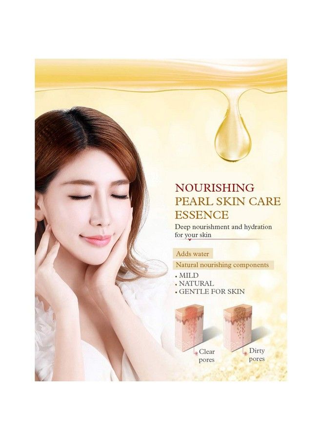 BIOAQUA جوهر اللؤلؤ النقي للبشرة ناعم كالحرير مرطب منعش مغذي مضاد للتجاعيد 25 جرام - Image 4