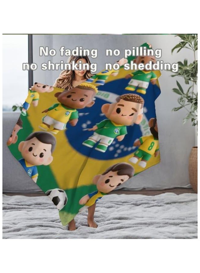 general Flannel thin blanket (warm and comfortable, suitable for sleep, gaming, dust removal and sandproof) 150cm*200cm - 713 - Image 5