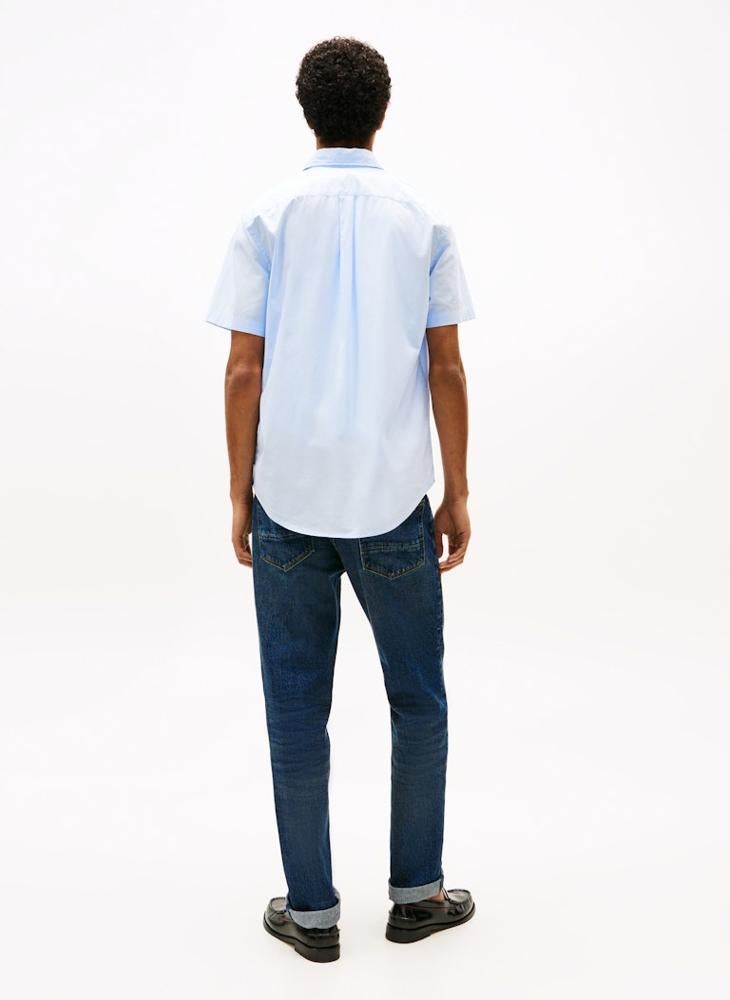 TOMMY HILFIGER Short Sleeve Poplin Shirt - Image 2