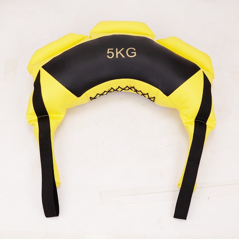 Qi Ta Weighted Sandbag Fitness Horn Bag for Wrestling Training, Squat & Strength Conditioning - Image 5