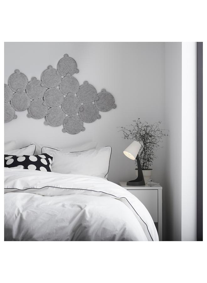 إيروريكس مصباح عمل، رمادي غامق/أبيض - Image 4