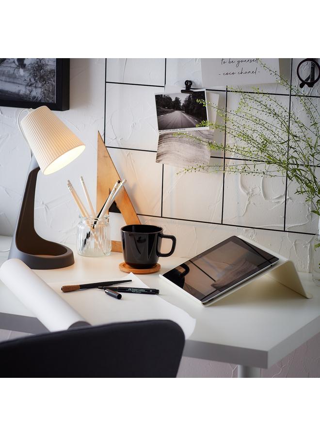 إيروريكس مصباح عمل، رمادي غامق/أبيض - Image 2