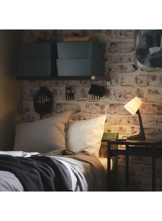 إيروريكس مصباح عمل، رمادي غامق/أبيض - Image 3