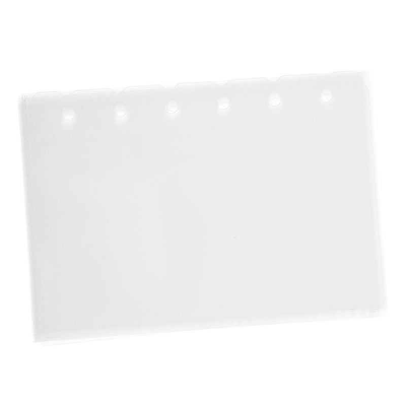 Clear 52 Pcs Page Protectors With Dividers For Scrapbook Binder Photo Document Organizing - Image 2