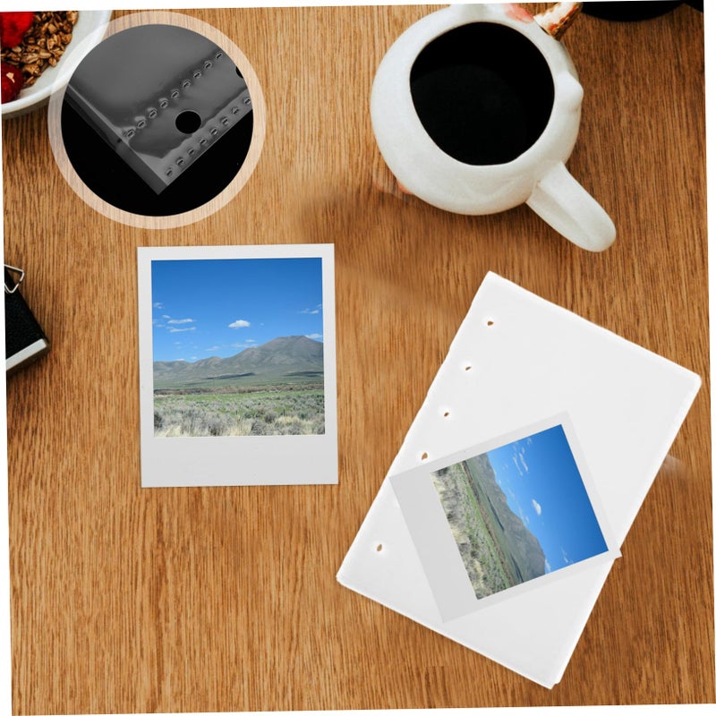 Clear 52 Pcs Page Protectors With Dividers For Scrapbook Binder Photo Document Organizing - Image 4