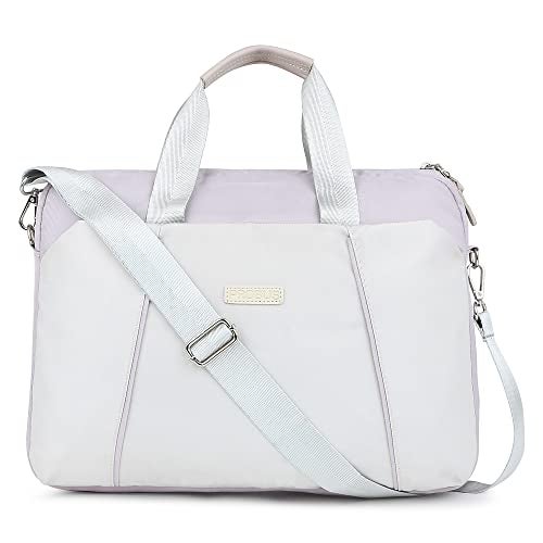 Probus Unisex Adult Laptop Messenger Bag Sling Designer Water Resistant Spacious Sleeve Case Cover|15.6 Inch Laptop|Purple - Image 1