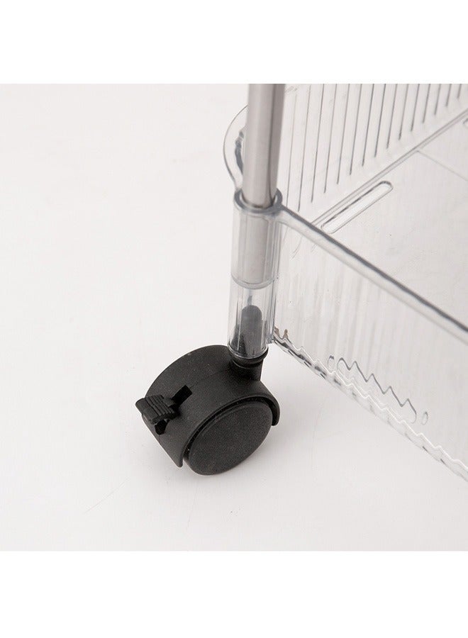 HOMESTAR 4 Tier Storage and Organization Rrolley Organizer 35X22X17 CM - Image 5