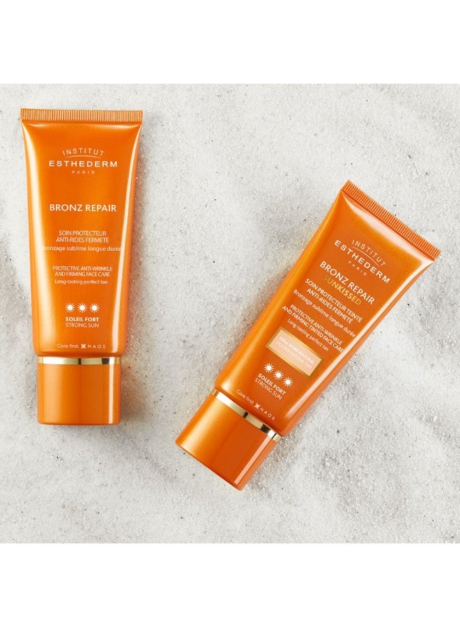 Institut Esthederm Solaire Anti-Wrinkle Moderate Sunscreen for Face 50ml - Image 2