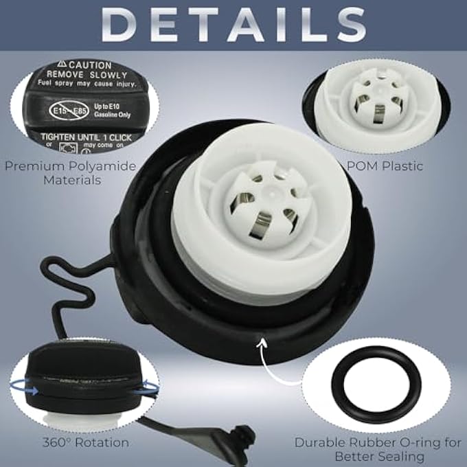 ريحني غطاء الوقود لسيارة تويوتا لكزس 20072013 كامري 20102015 4Runner 20092013 تاكوما 20072014 تندرا 20062012 RAV4 هايلاندر سيينا 20082016 سيكويا 7730006040 - Image 4